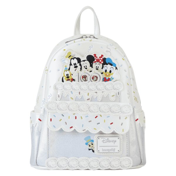 MINI ZAINO DISNEY100 Torta di celebrazione di compleanno - DISNEY LOUNGEFLY