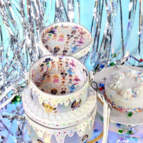 BORSA A TRACOLLA DISNEY100 Torta di celebrazione di compleanno - DISNEY LOUNGEFLY
