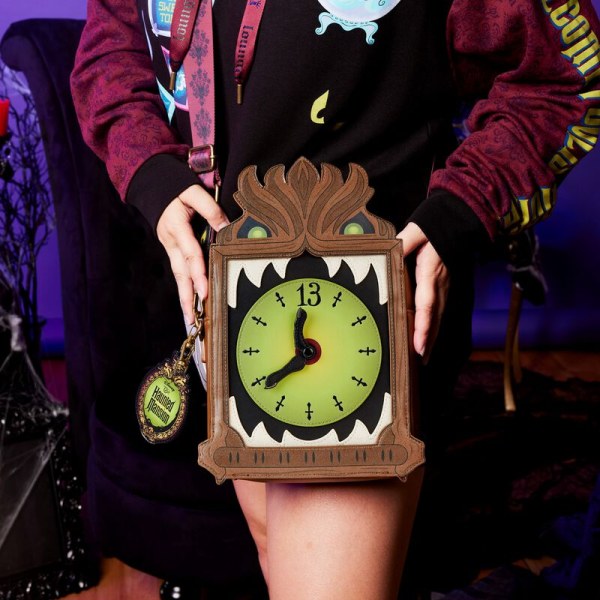 BORSA A TRACOLLA Haunted Mansion Orologio del Nonno - DISNEY LOUNGEFLY