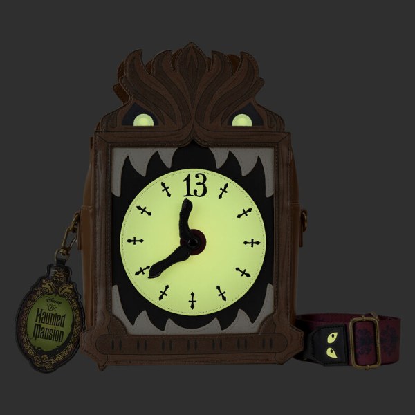 BORSA A TRACOLLA Haunted Mansion Orologio del Nonno - DISNEY LOUNGEFLY