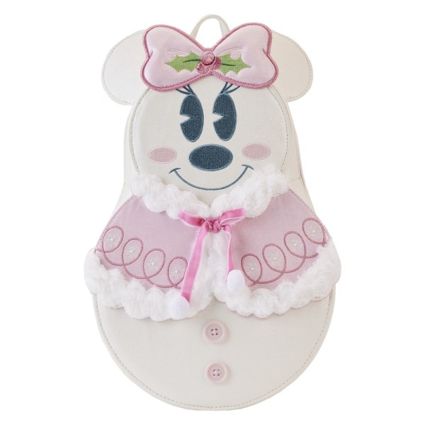 MINI ZAINO Topolino e Minnie Pupazzo di neve - DISNEY LOUNGEFLY
