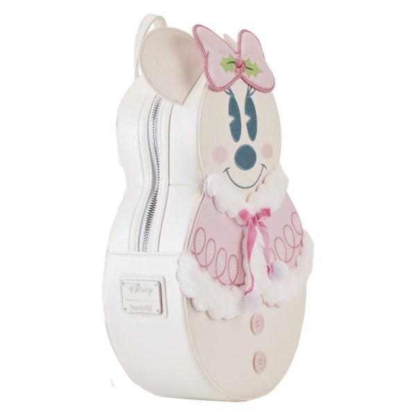 MINI ZAINO Topolino e Minnie Pupazzo di neve - DISNEY LOUNGEFLY