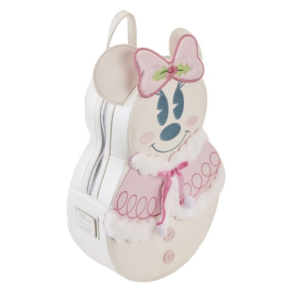 MINI ZAINO Topolino e Minnie Pupazzo di neve - DISNEY LOUNGEFLY