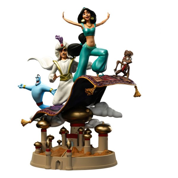 Aladdin e Jasmine Deluxe Art Scale - Disney
