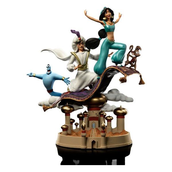 Aladdin e Jasmine Deluxe Art Scale - Disney