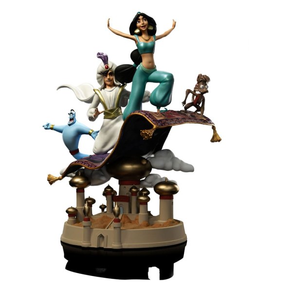 Aladdin e Jasmine Deluxe Art Scale - Disney
