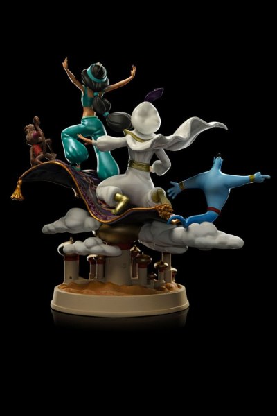 Aladdin e Jasmine Deluxe Art Scale - Disney