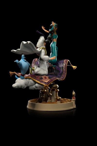 Aladdin e Jasmine Deluxe Art Scale - Disney