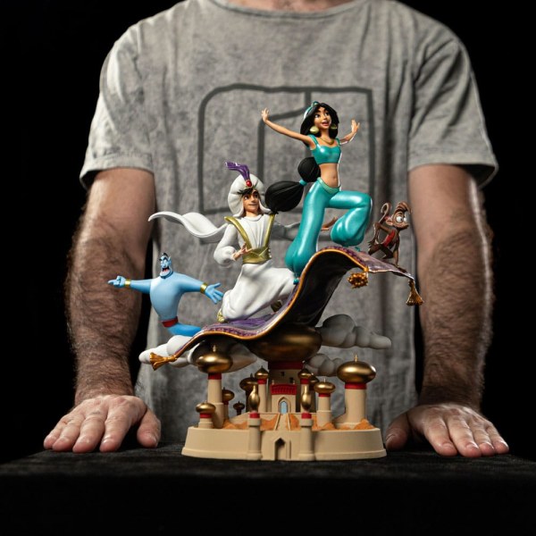 Aladdin e Jasmine Deluxe Art Scale - Disney