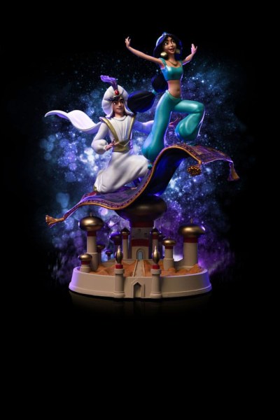 Aladino e Jasmine Art Scale - Disney