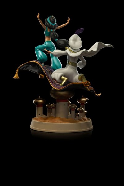 Aladino e Jasmine Art Scale - Disney