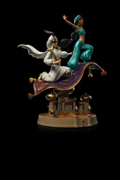 Aladino e Jasmine Art Scale - Disney