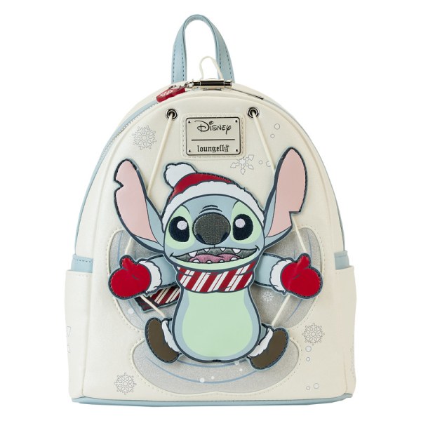 MINI ZAINO Stitch nella neve fa un angelo - DISNEY LOUNGEFLY