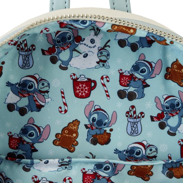 MINI ZAINO Stitch nella neve fa un angelo - DISNEY LOUNGEFLY