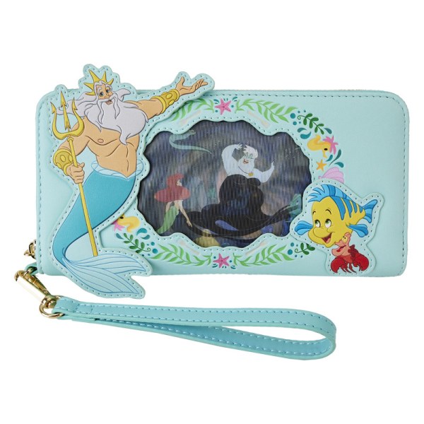 PORTAFOGLIO lenticolare La Sirenetta - DISNEY LOUNGEFLY