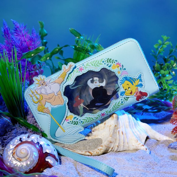 PORTAFOGLIO lenticolare La Sirenetta - DISNEY LOUNGEFLY