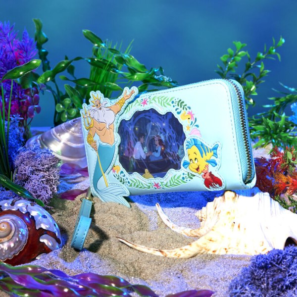 PORTAFOGLIO lenticolare La Sirenetta - DISNEY LOUNGEFLY