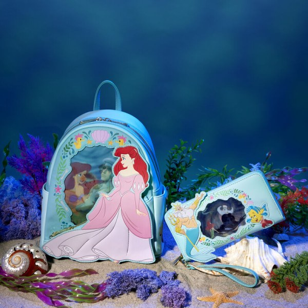 PORTAFOGLIO lenticolare La Sirenetta - DISNEY LOUNGEFLY