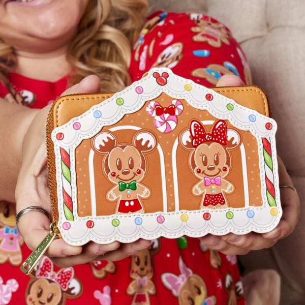 PORTAFOGLIO Casa di Pan di Zenzero di Topolino e Amici - DISNEY LOUNGEFLY