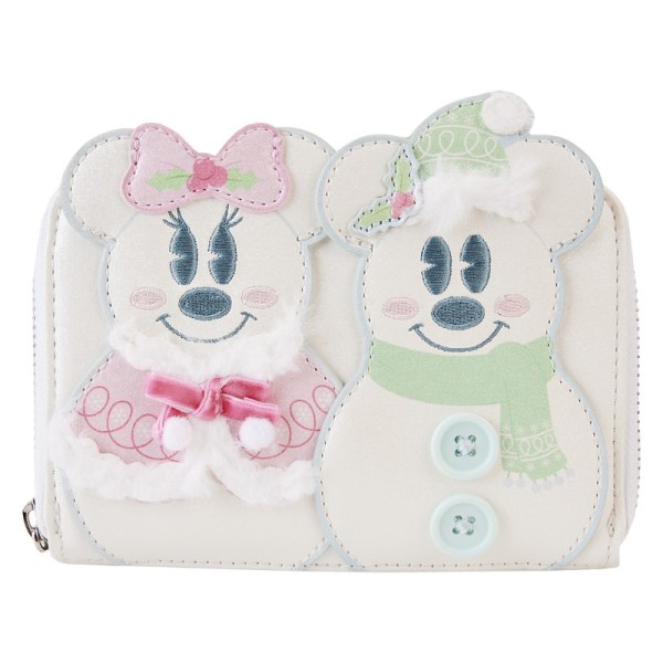 PORTAFOGLIO Pupazzo di neve Topolino e Minnie - DISNEY LOUNGEFLY