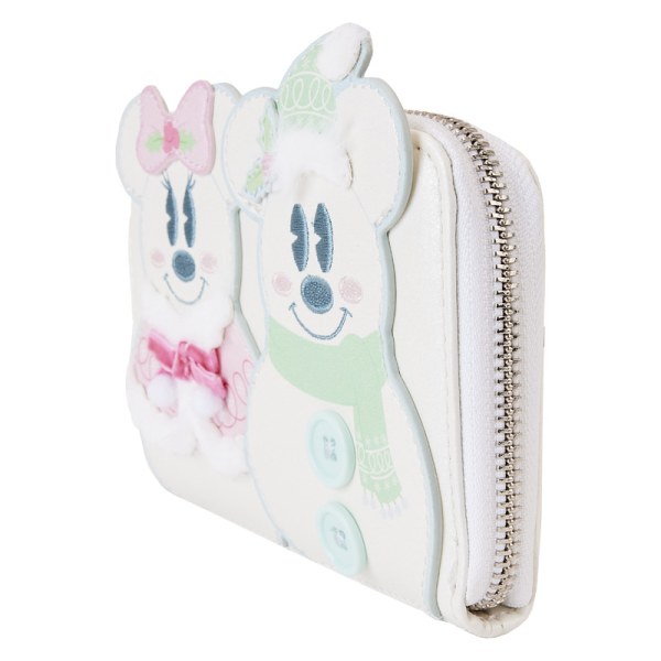 PORTAFOGLIO Pupazzo di neve Topolino e Minnie - DISNEY LOUNGEFLY
