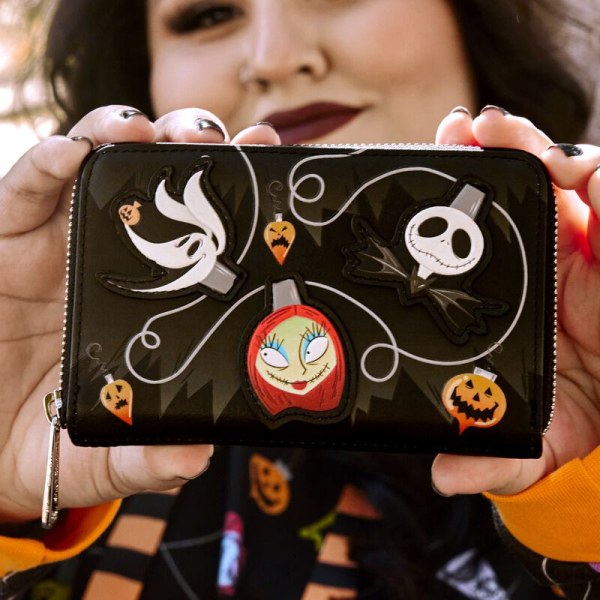 Portafoglio Nightmare Before Christmas Ghirlande luminose - DISNEY LOUNGEFLY