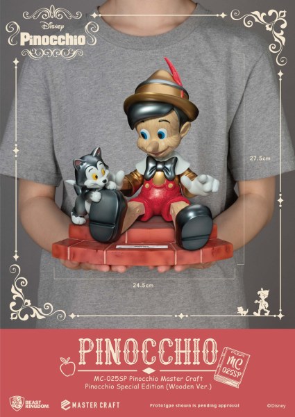 PINOCCHIO VERSIONE LEGNO SPECIAL EDITION - DISNEY MASTERCRAFT