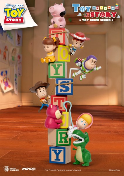 PACK DA 8 FIGURINE TOY STORY - DISNEY-PIXAR MINI EGG ATTACK