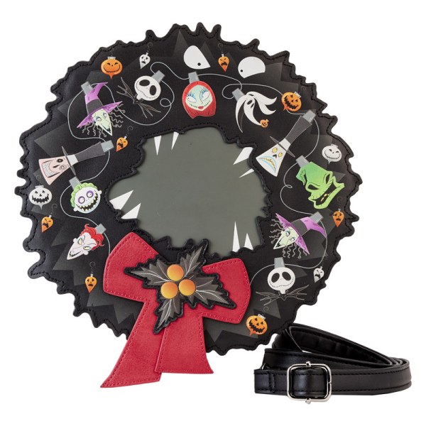 BORSA A TRACOLLA Nightmare before Christmas Ghirlande luminose - DISNEY LOUNGEFLY