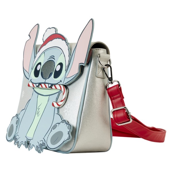 BORSA A TRACOLLA Stitch in vacanza sulla neve - DISNEY LOUNGEFLY