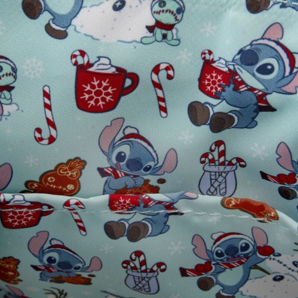 BORSA A TRACOLLA Stitch in vacanza sulla neve - DISNEY LOUNGEFLY