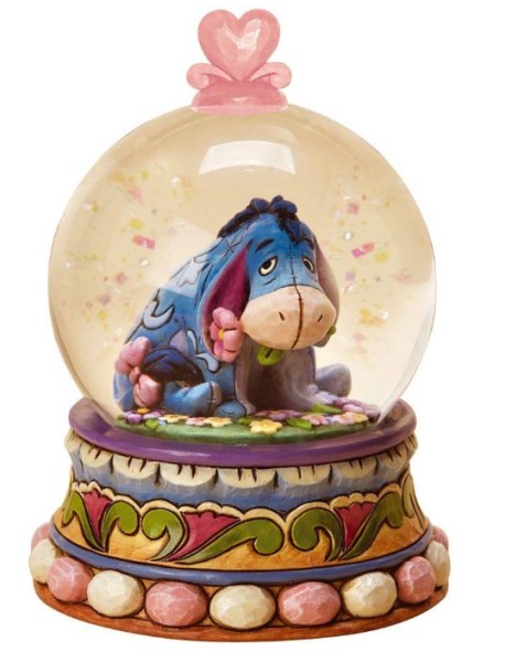 DISNEY TRADITIONS PALLA DI NEVE COLORATA ASINO