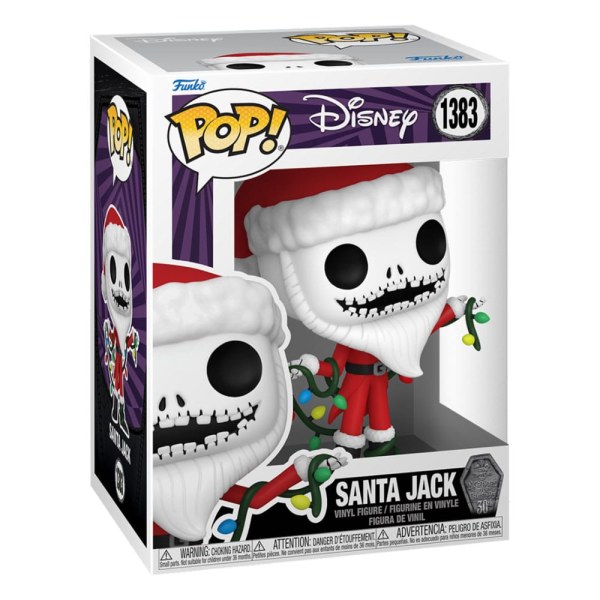 FunkoPop! 1383 - Nightmare before christmas - Jack Babbo Natale