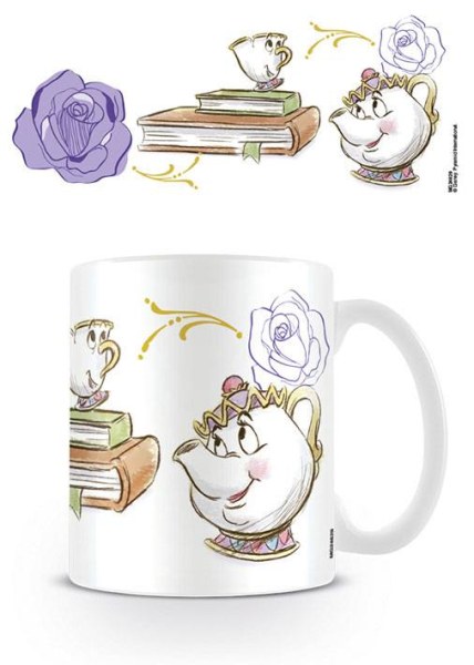 Tazza La Bella e la Bestia Mrs. Samovar e Chip - Disney