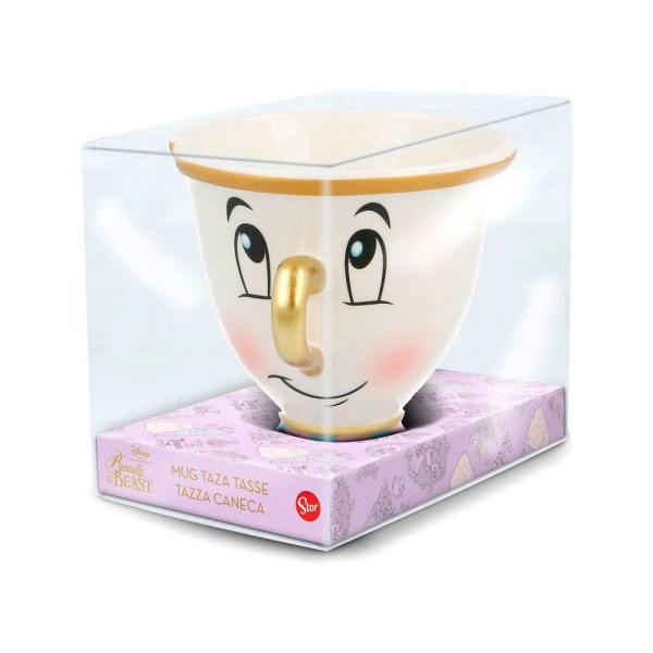 Tazza 3D La Bella e la Bestia Chip - Disney