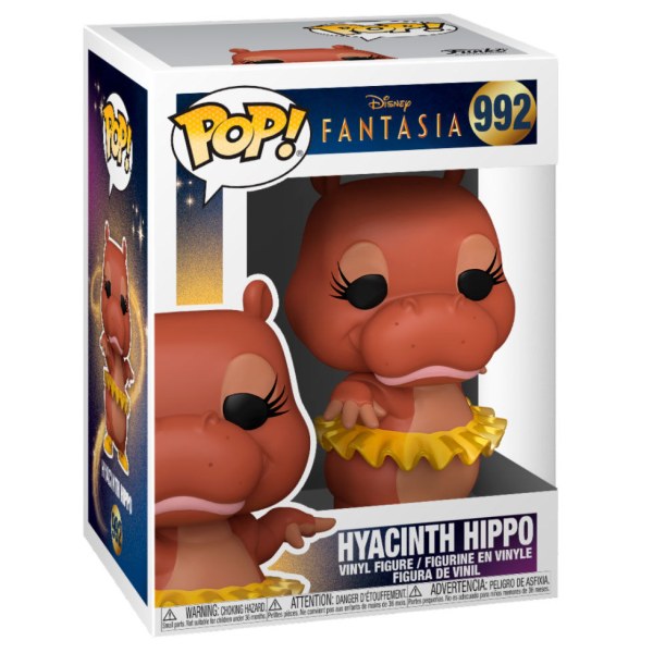 FunkoPOP! 992 Fantasia Giacinto Ippopotamo - Disney