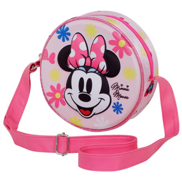 Borsa a tracolla rotonda Minnie Floral - Disney