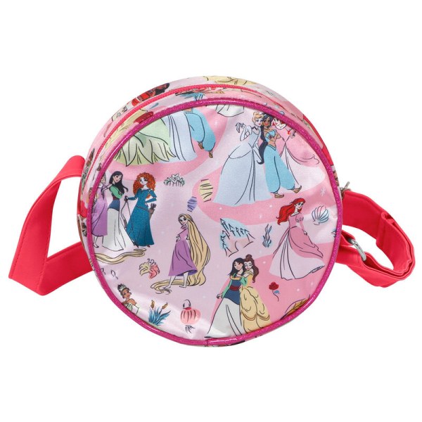 Borsa a tracolla rotonda delle principesse Disney "Strong girl"