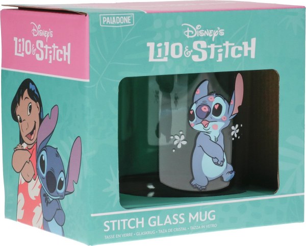 Tazza in vetro Stitch - Disney