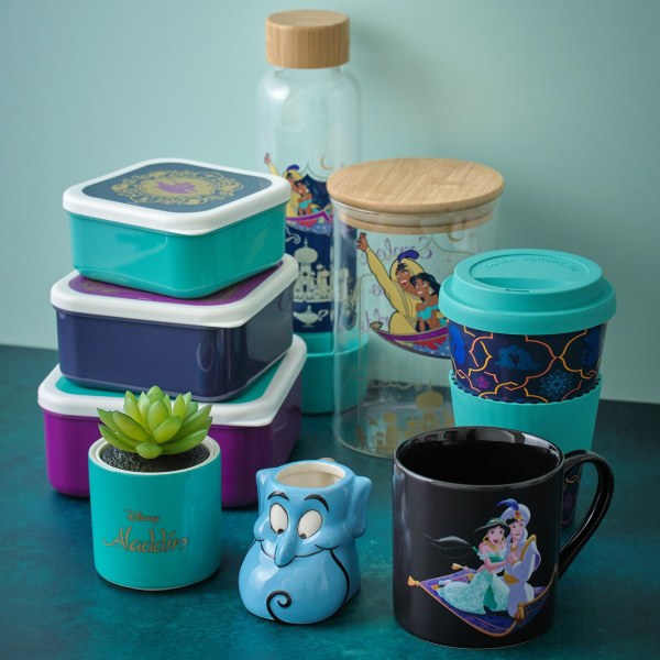 Set di 3 scatole per snack Aladino - Disney