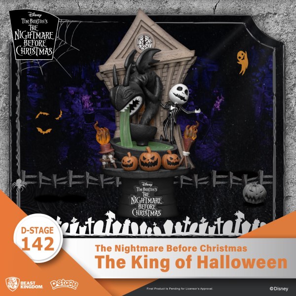 DIORAMA Il re di Halloween Nightmare Before Christmas – DISNEY D-STAGE