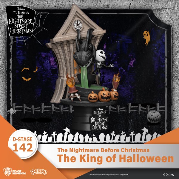 DIORAMA Il re di Halloween Nightmare Before Christmas – DISNEY D-STAGE