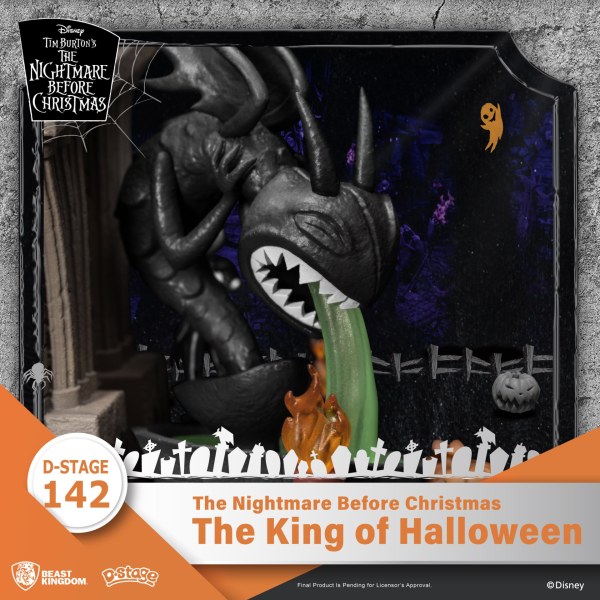 DIORAMA Il re di Halloween Nightmare Before Christmas – DISNEY D-STAGE