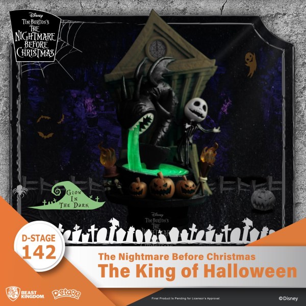 DIORAMA Il re di Halloween Nightmare Before Christmas – DISNEY D-STAGE
