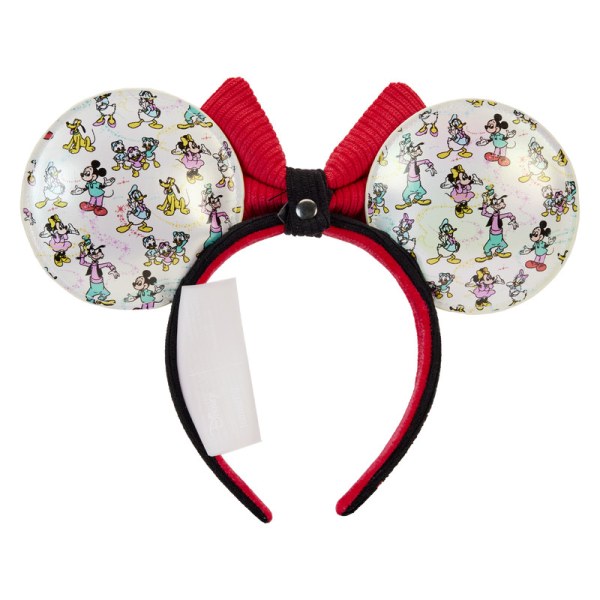 MINI ZAINO Disney 100 Topolino e Amici Iridescenti con Cerchietto - DISNEY LOUNGEFLY