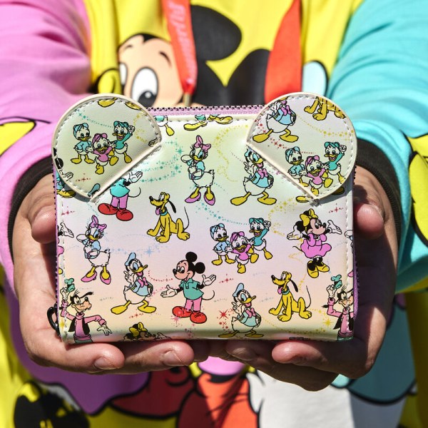PORTAFOGLIO Disney 100 Topolino e i suoi amici iridescenti - DISNEY LOUNGEFLY