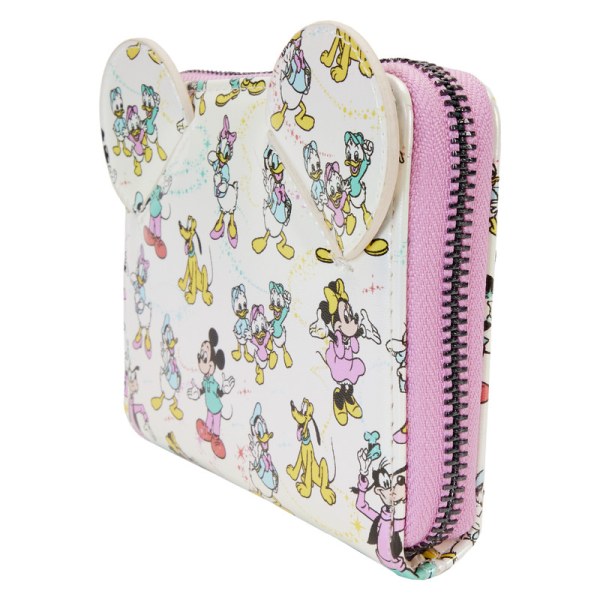 PORTAFOGLIO Disney 100 Topolino e i suoi amici iridescenti - DISNEY LOUNGEFLY
