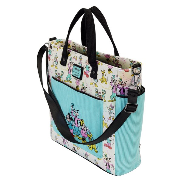 Borsa tote Disney 100 Topolino iridescente e i suoi amici - DISNEY LOUNGEFLY