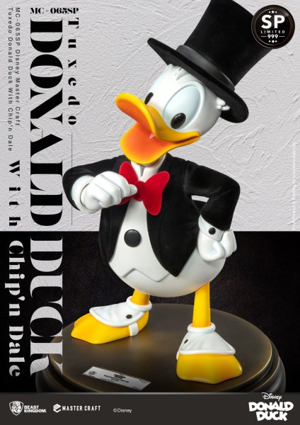 TUXEDO DONALD E CIP E CIOP DISNEY100 - DISNEY MASTERCRAFT