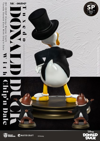 TUXEDO DONALD E CIP E CIOP DISNEY100 - DISNEY MASTERCRAFT